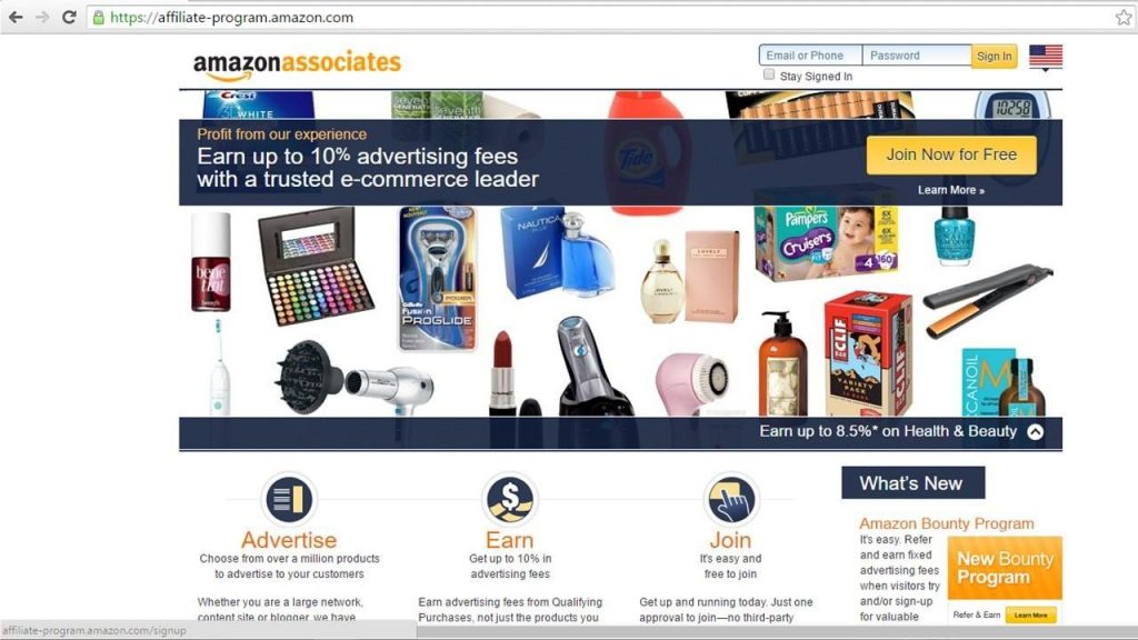 Amazon affiliate