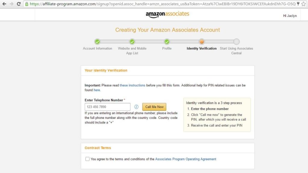 Amazon affiliate